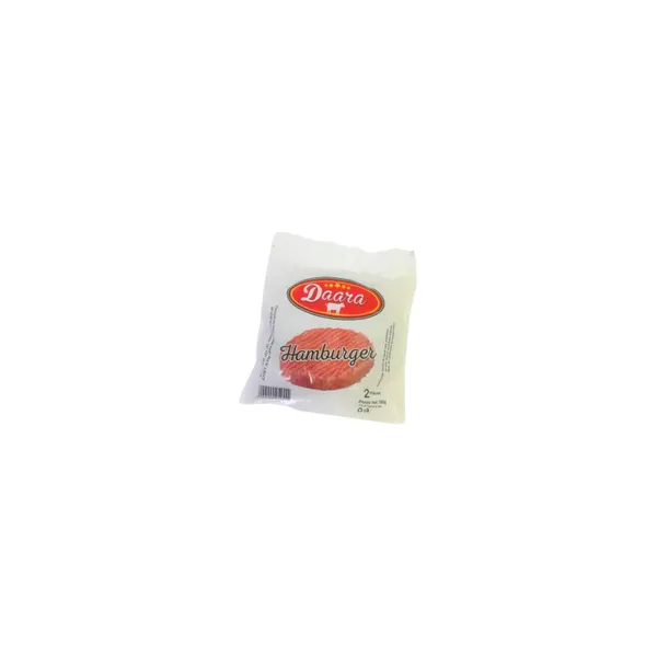 Daara viande pour hamburger surgelée 2x80g
