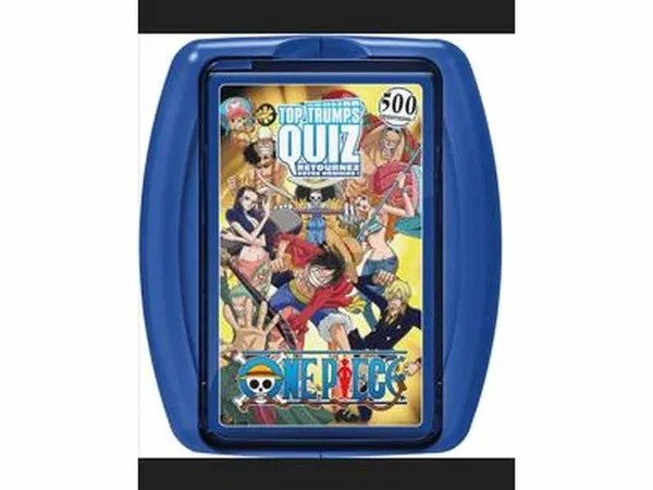 Quiz One Piece 500 Questions Cartes Illustrées Format Recto Verso Fans Manga Univers