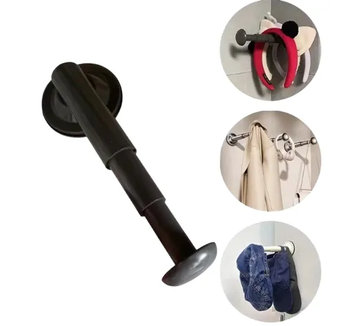 ORGANISATEUR – Cintres Rétractable Gain de Place Taupe