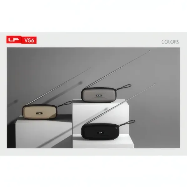 Haut-parleur Bluetooth Portable LP-V56 avec Fonction Mains Libres