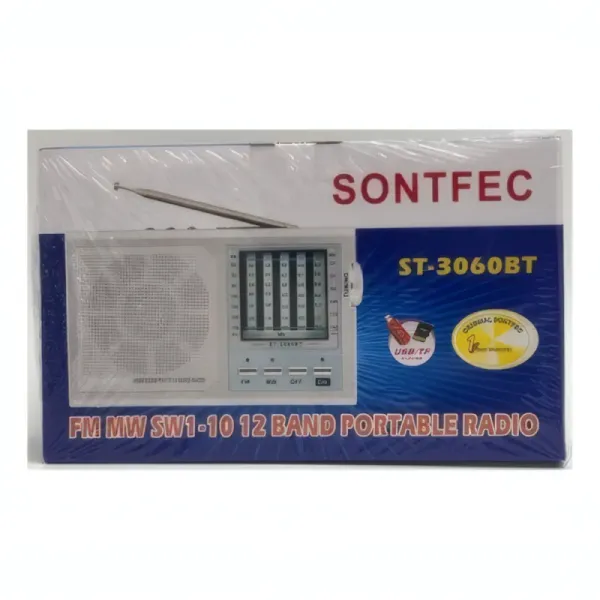 Radio Portable SONITEC ST-3060BT avec Antenne Télescopique