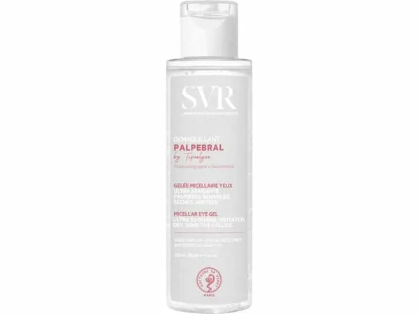 SVR - Démaquillant Palpebral by Topialyse, gelée micellaire yeux paupières sensibles - 125ml