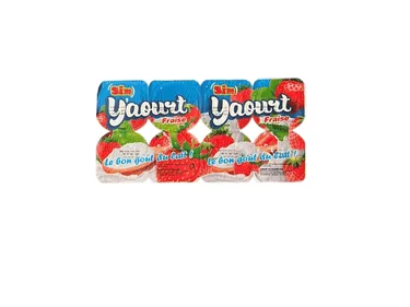 SIM - Yaourt à la fraise - 100G