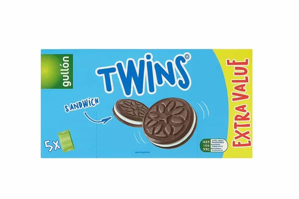 Gullón - Biscuits Twins fourrés croustillants - 220g