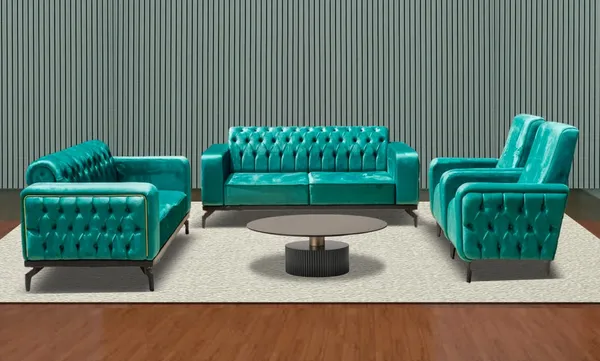 Salon Sdm Vip 7 places Gris Clair SDM031