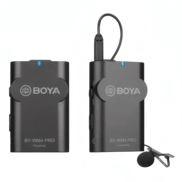 Système de Micro Cravate Sans Fil BOYA BY-WM4 PRO