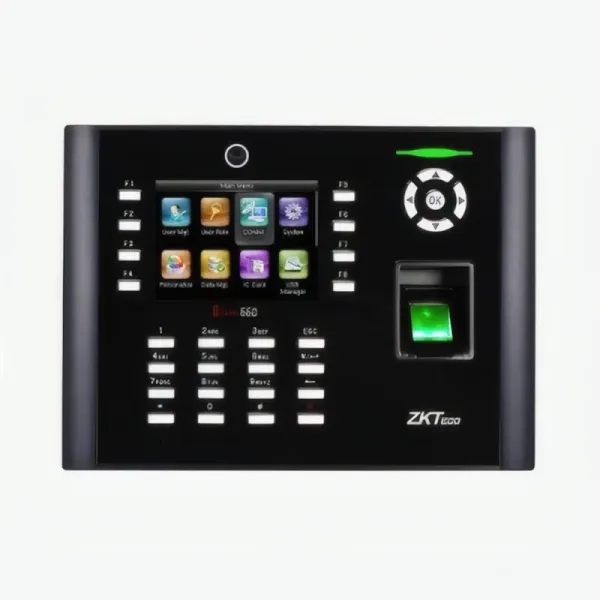 Pointeuse Biométrique ZKTeco iClock660 avec Écran Couleur