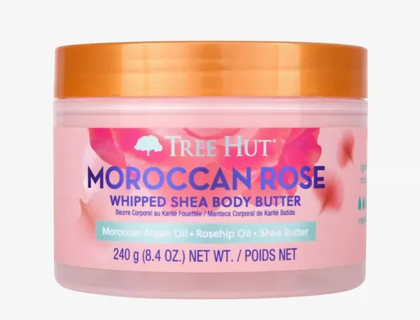 Tree Hut - Beurre corporel au karité et à la rose marocaine - 240 g