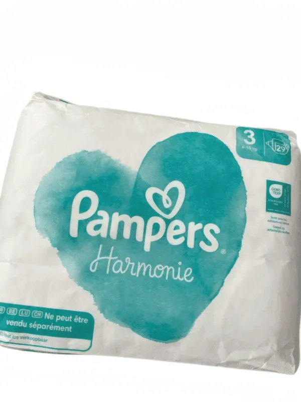 PAMPERS Harmonie -  Taille 3 (6-10kg) - Lot de 25 Couches, pack XXL