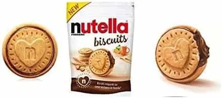 NUTELLA Biscuits Fourrés Noisettes et Cacao - 22pcs 304g