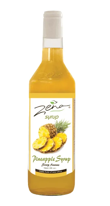 Zena - Sirop de Ananas - 75 CL