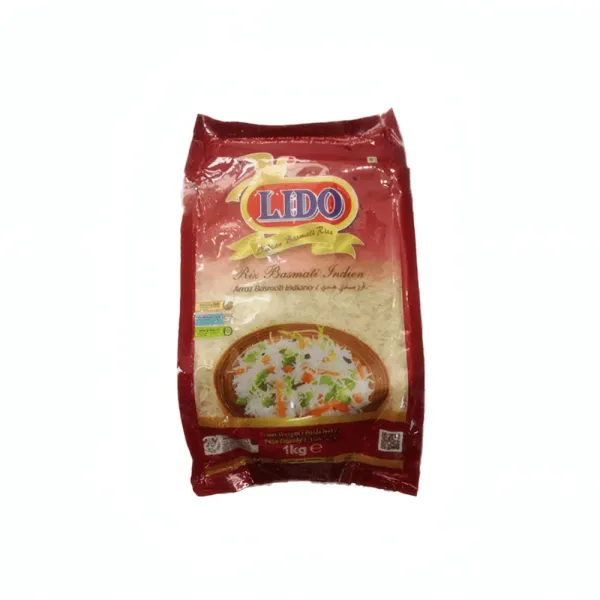 LIDO - Riz long grain basmati indien - 1KG