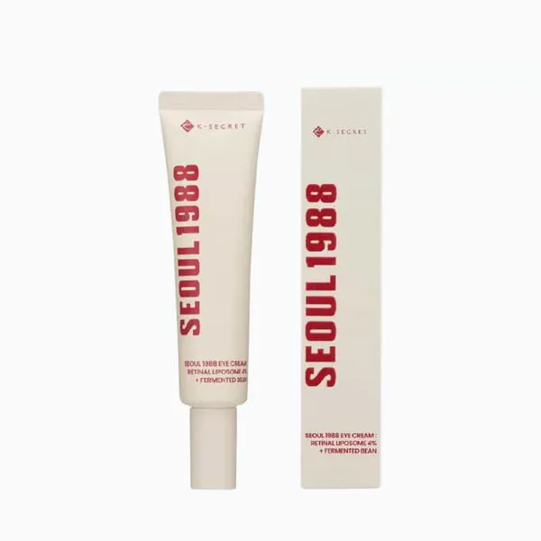 KSECRET Seoul 1988 – Crème Contour des Yeux Rétinal 4% + Haricot Fermenté