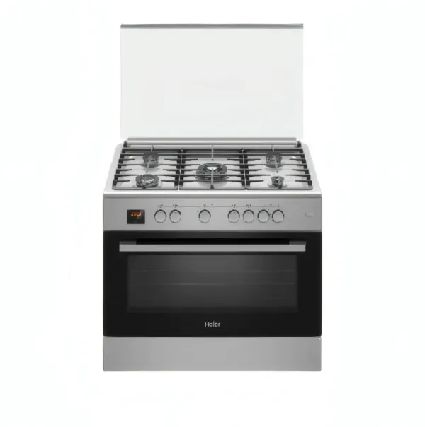 Cuisiniere A Gaz Haier 5 Feux Inox 90X60 HCR6050EESBS