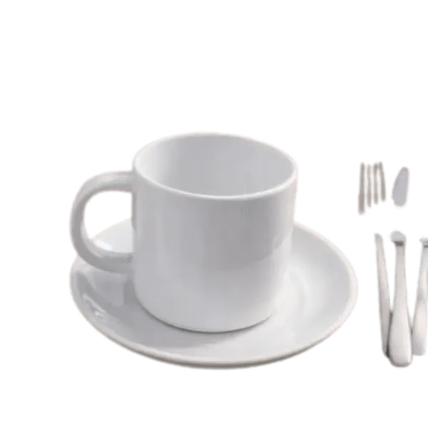 Ensemble tasse et soucoupe Incassable