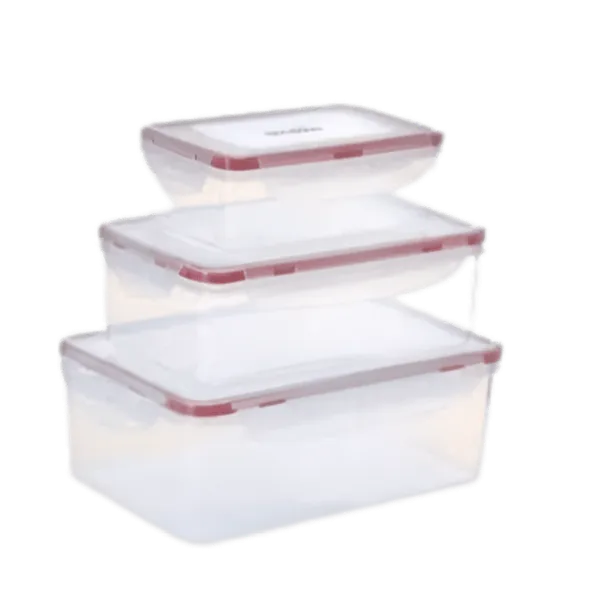 Set de 3 Boîtes Hermétiques Decakila - Rectangulaires