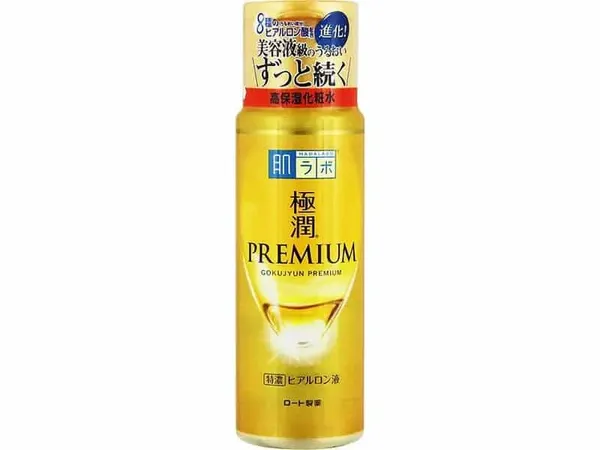 Hadalabo Gokujyun Premium -  Lotion Hydratante Hyaluronique, Fabriquée au Japon (170ml)
