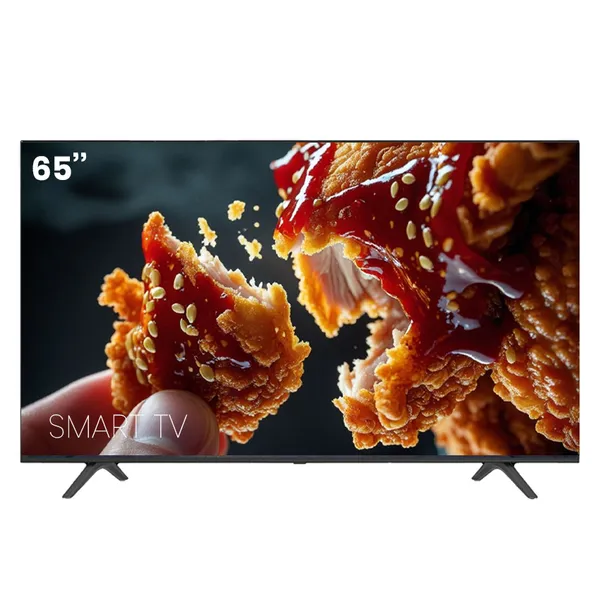 Televiseur Amaz 65" Smart + 2 Telecommandes + Voice Controle AM65FT1002SV