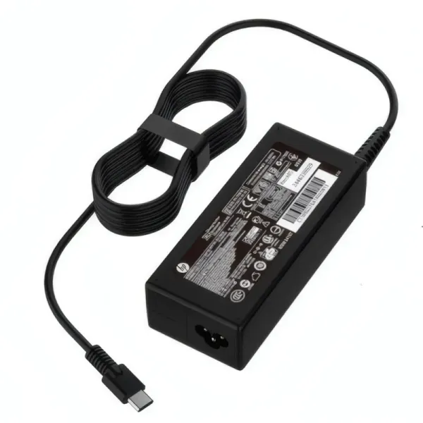 Chargeur HP 65W Type-C 20V3.25A - Compatible Ordinateurs Portables