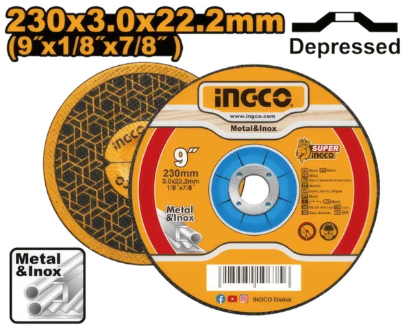 Disque abrasif de coupe en métal MCD302301HA