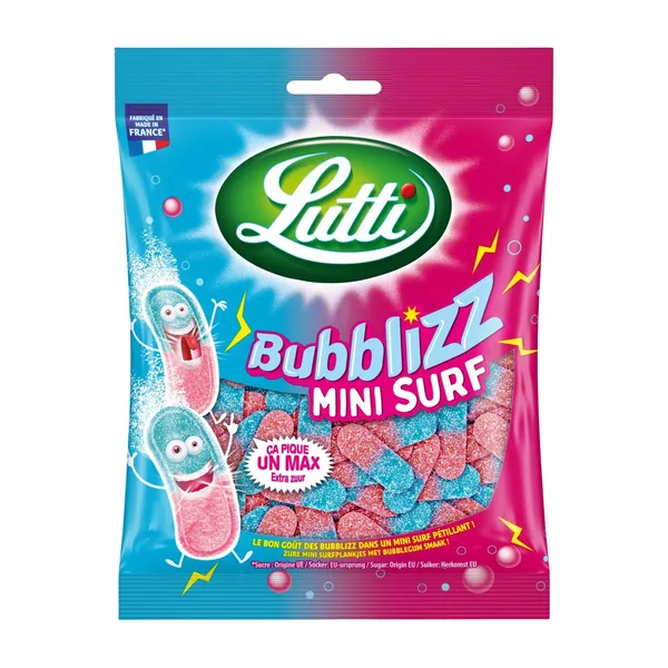 Lutti – Bubblizz Mini Surf – 180 g