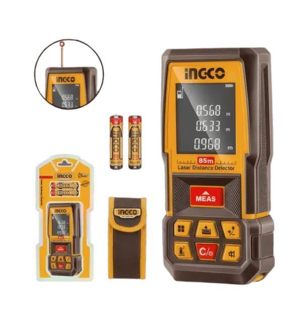 Télémètre Laser 85m INGCO | Précision ±2.0mm
