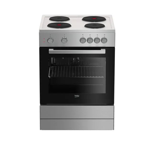 Cuisinière Electrique 4 Feux Beko FSE66000GS