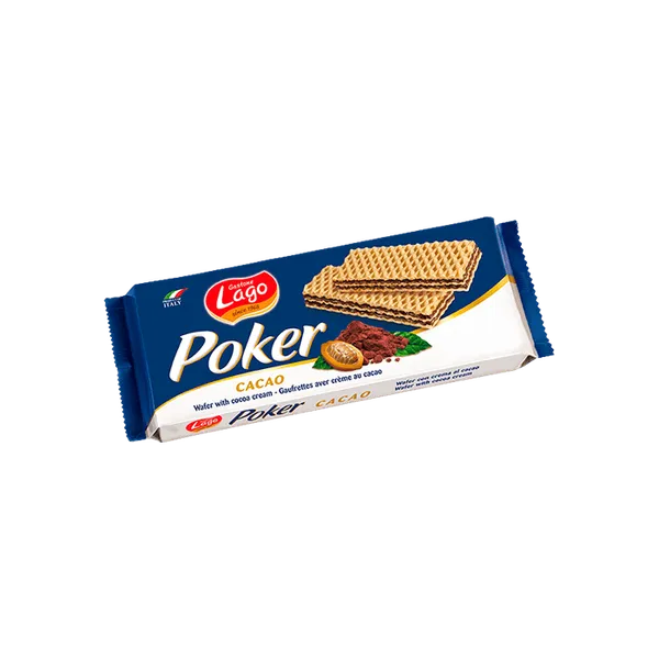 Poker – Gaufrettes Cacao – Biscuit
