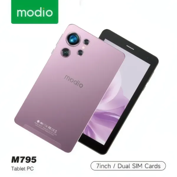Tablette Modio M795 5G - 6Go RAM, 256Go Stockage, 7 Pouces