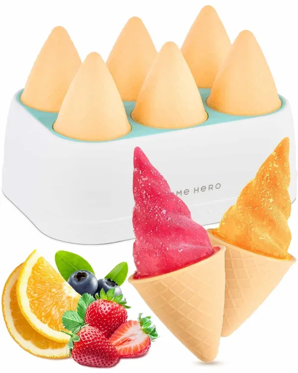 Moules à glaces en silicone – Lot de 6