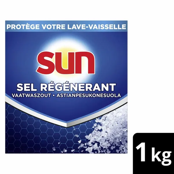 SUN - Sel Régénérant Lave-Vaisselle Standard - 1kg
