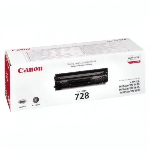 Toner Original CANON 728 Noir - 2100 Pages