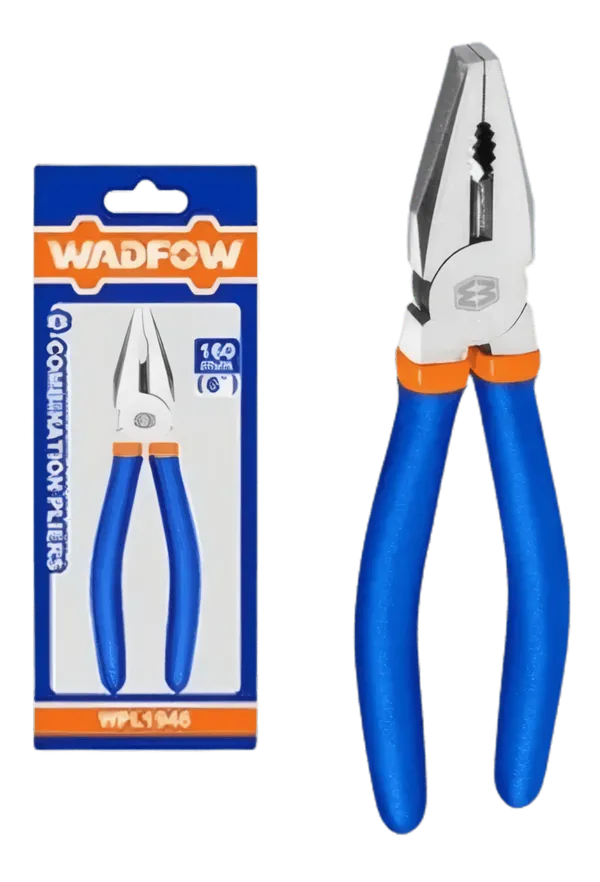 Pince Universelle 8" (200 mm) avec Manche Plastique - WADFOW