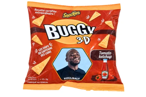 Chips Buggy ketchup Snackie 32 g