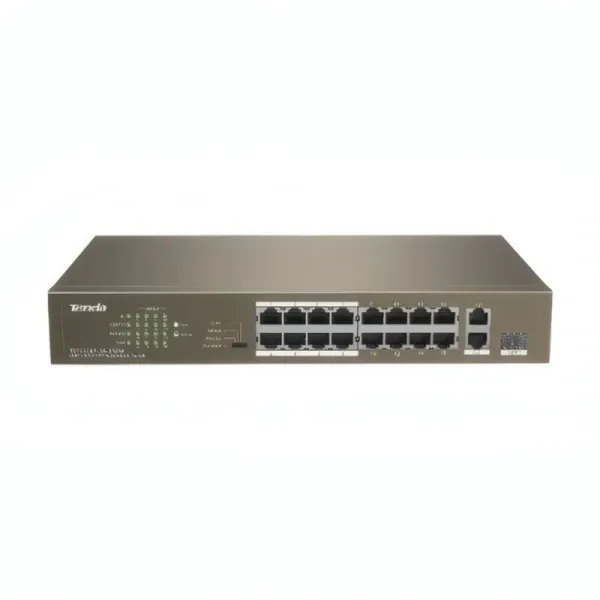 Switch Tenda TEF1118P-16-150W - 16 Ports PoE+