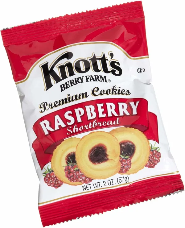 Knott's Berry Farm – Biscuits Sablés à la Framboise – 57 g