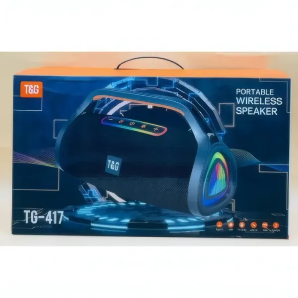 Enceinte Bluetooth Rechargeable TG-417 avec FM et Micro