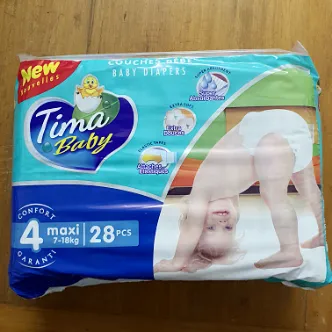 Couches Tima Taille 4 - 28 Pieces