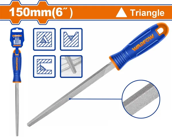 Triangle steel file