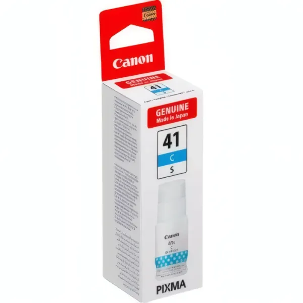 Bouteille d'Encre Canon GI-41C Cyan 70ml