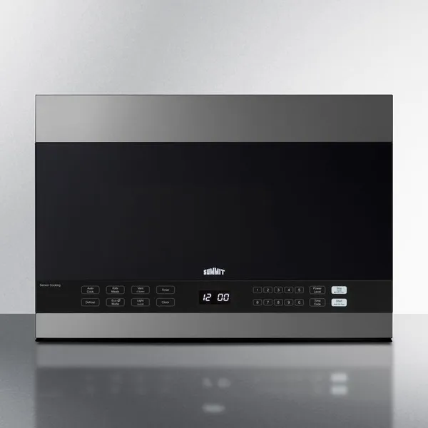 Micro Four Encastrable Summit Gris Noir MHOTR243SS