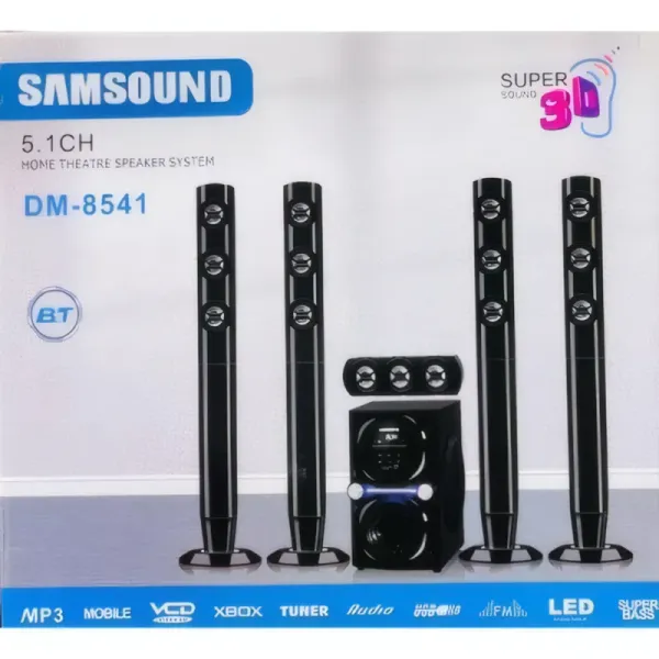Système Home Cinema SAMSOUND 5.1 - Enceintes Colonne