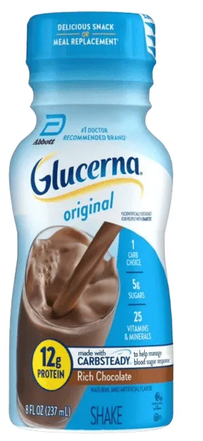 Glucerna – Boisson Protéinée Chocolat – 237 ml