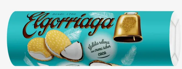 Elgorriaga – Biscuit Fourré à la Noix de Coco – 180 g