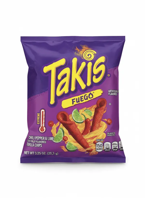Takis Fuego – Chips de tortillas pimentées – 93G