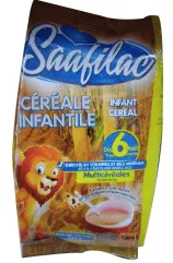 SAAFILAC - Céréales infantiles non lactées - sachet de 50g (dès 6 mois)