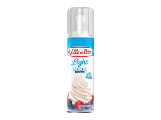ELLE & VIRE - Crème Chantilly Légère 10,8% - 250 g