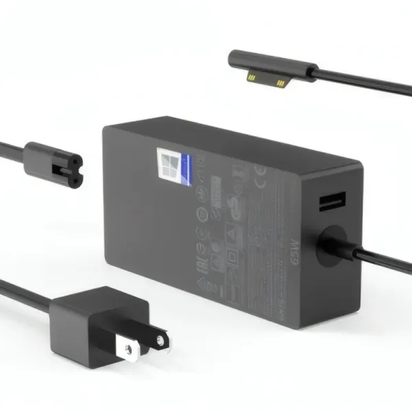 Chargeur Microsoft Surface 65W Original pour Ordinateurs Portables