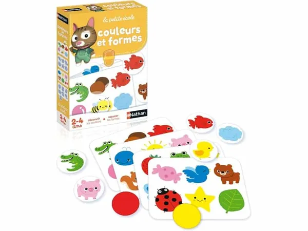 Jeu Éducatif Couleurs Formes