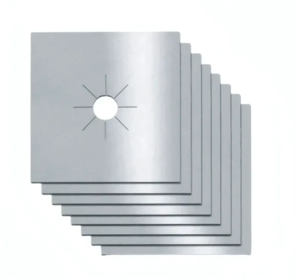 Lots de 6 Tapis de protection de cuisinière - Haute résistance à la température